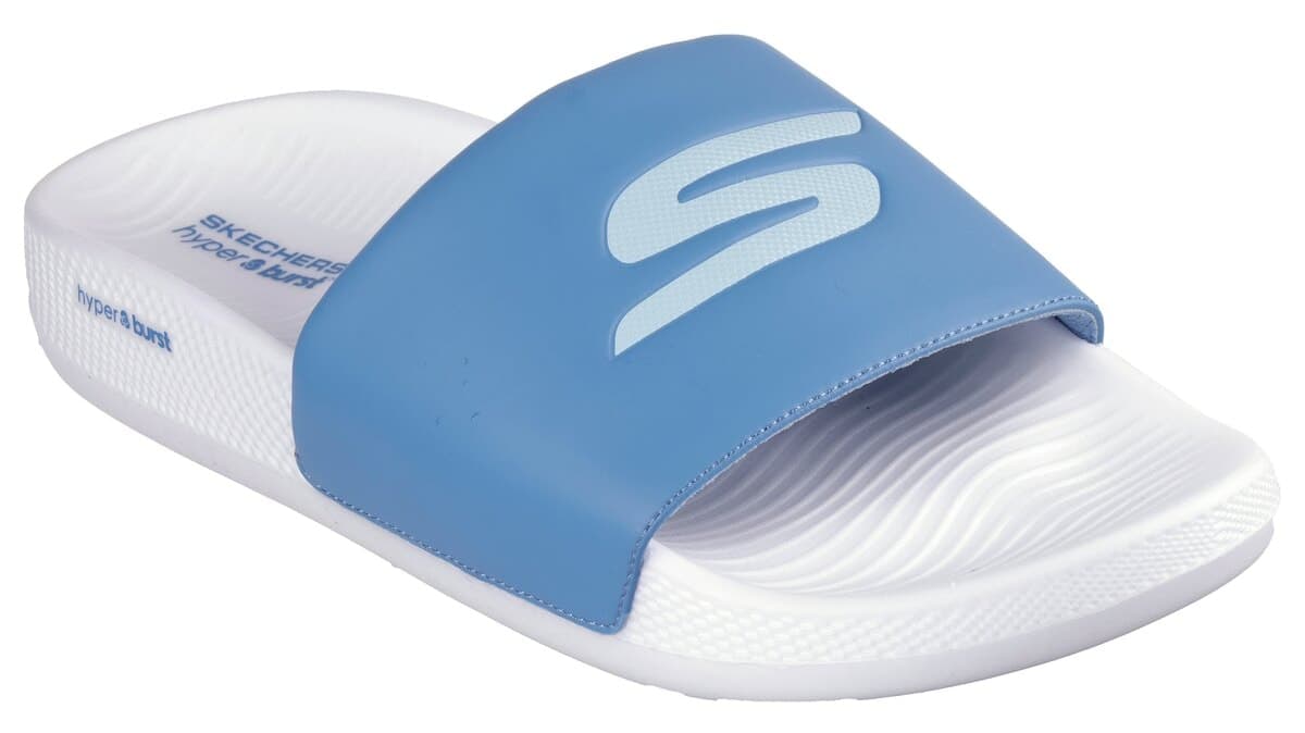 دمپایی مردانه Skechers HYPER SLIDE DERIVER سفید مدل 246020 WBL دمپایی مردانه Skechers HYPER SLIDE DERIVER سفید مدل 246020 WBL