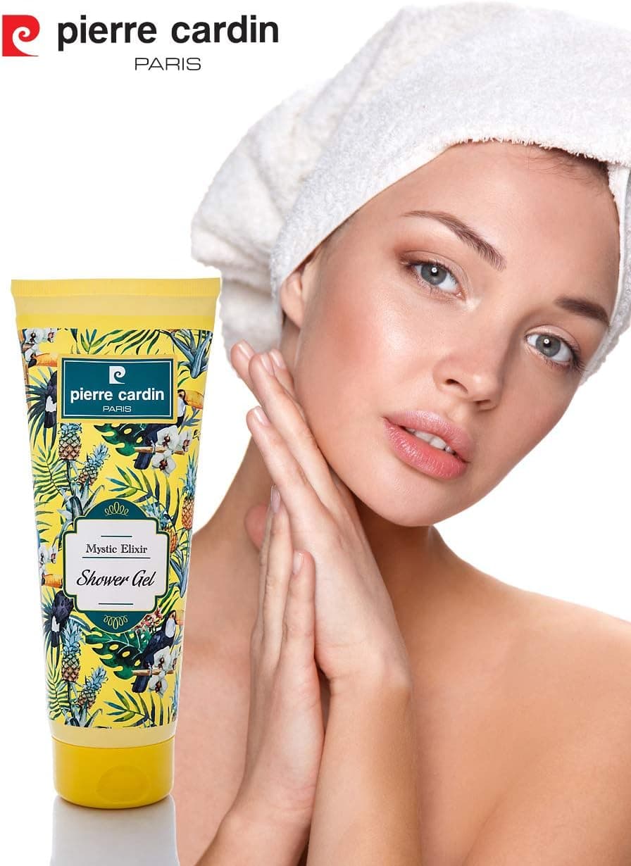 ژل دوش Pierre Cardin Mistik با ویتامین E و pH متعادل 250ml ژل دوش Pierre Cardin Mistik با ویتامین E و pH متعادل 250ml