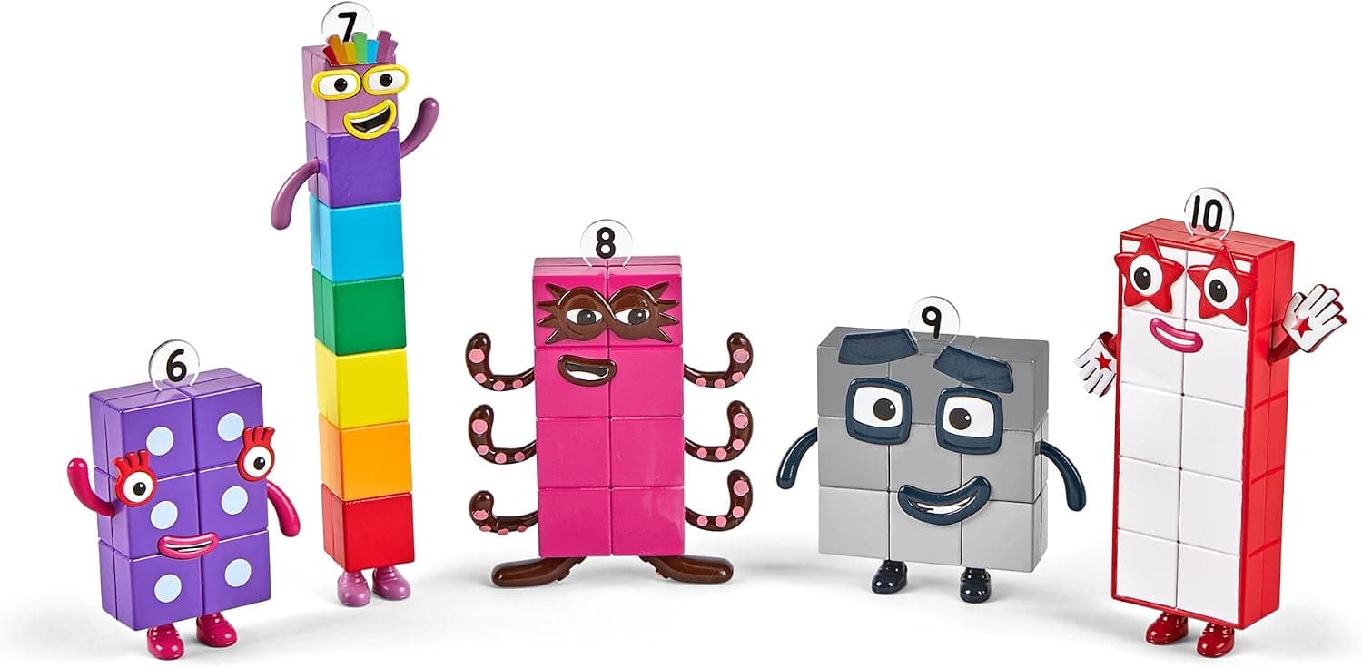 فیگور بازی کودکان ۳ سال به بالا Learning Resources مدل Numberblocks Friends Six to Ten فیگور بازی کودکان ۳ سال به بالا Learning Resources مدل Numberblocks Friends Six to Ten