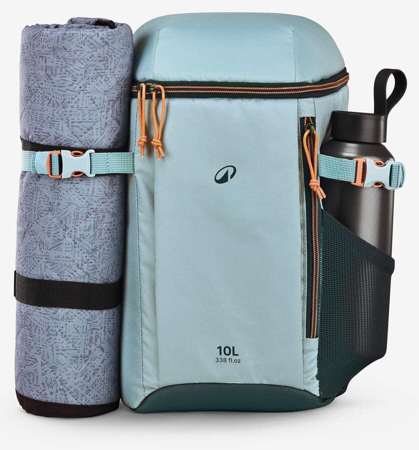 کوله پشتی خنککننده Decathlon Quechua 10 L آبی نگهداری خنکی تا 5 ساعت مدل 100 کوله پشتی خنککننده Decathlon Quechua 10 L آبی نگهداری خنکی تا 5 ساعت مدل 100