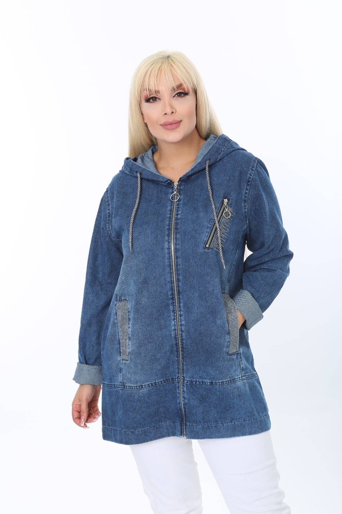 ژاکت هوشمند xlargebutik مدل ARADIĞINIZ HAVALI سایز 42/62 برای بانوان ژاکت هوشمند xlargebutik مدل ARADIĞINIZ HAVALI سایز 42/62 برای بانوان