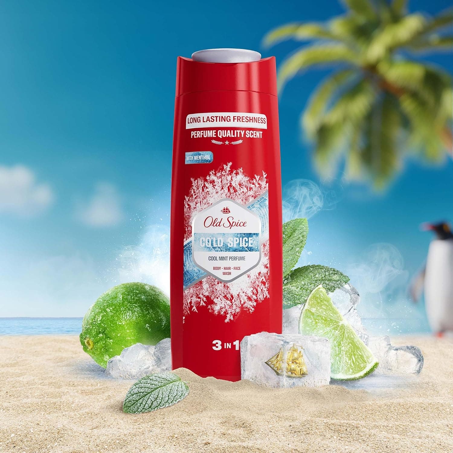 ژل دوش سهکاره Old Spice Cold Spice 400 Mililitre ژل دوش سهکاره Old Spice Cold Spice 400 Mililitre