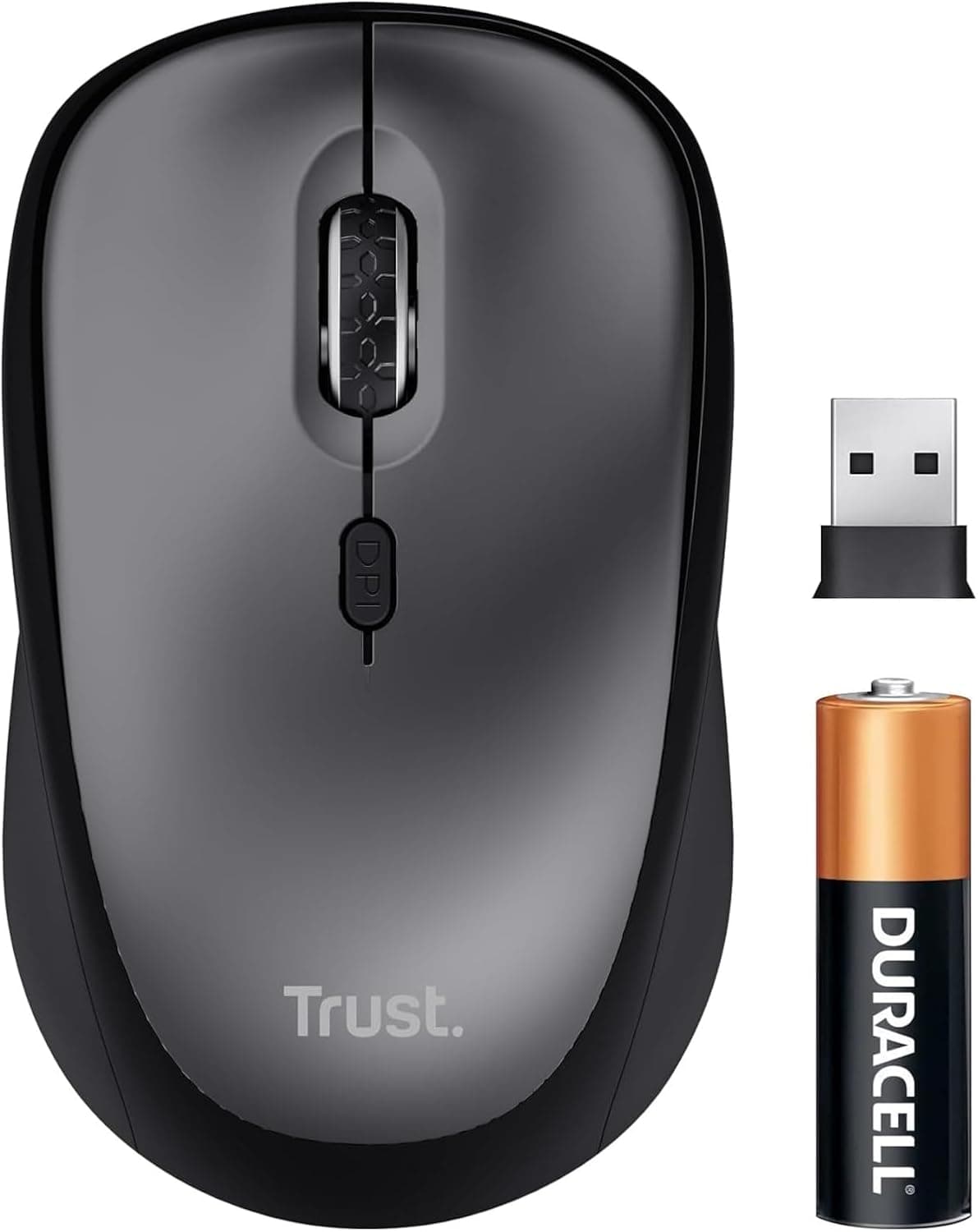 ماوس نوری بیسیم Trust مدل Yvi 1600 DPI ECO مشکی ماوس نوری بیسیم Trust مدل Yvi 1600 DPI ECO مشکی