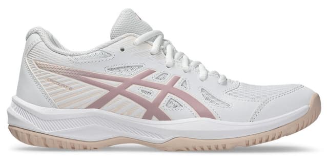 کفش والیبال زنانه Asics سفید/بژ مدل UPCOURT 6 1072A107-104 کفش والیبال زنانه Asics سفید/بژ مدل UPCOURT 6 1072A107-104