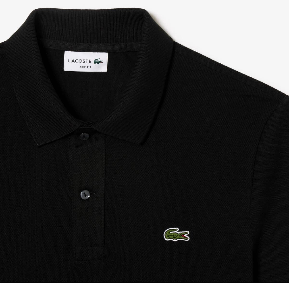 پولوشرت مردانه Lacoste مشکی فیت اسلیم مدل L.12.12 پولوشرت مردانه Lacoste مشکی فیت اسلیم مدل L.12.12