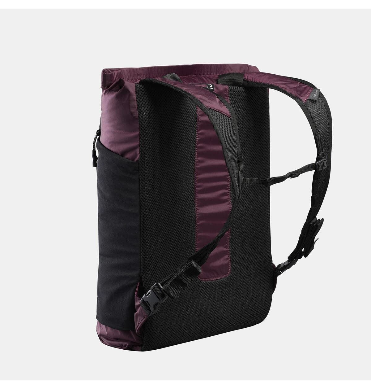 کیف سفر زنانه Decathlon Forclaz دو کاره بنفش 15 L کیف سفر زنانه Decathlon Forclaz دو کاره بنفش 15 L