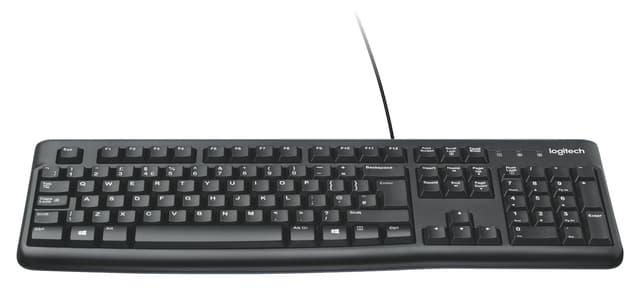 کیبورد سیمی USB ترکی Q مشکی logitech مدل 920-002505 کیبورد سیمی USB ترکی Q مشکی logitech مدل 920-002505