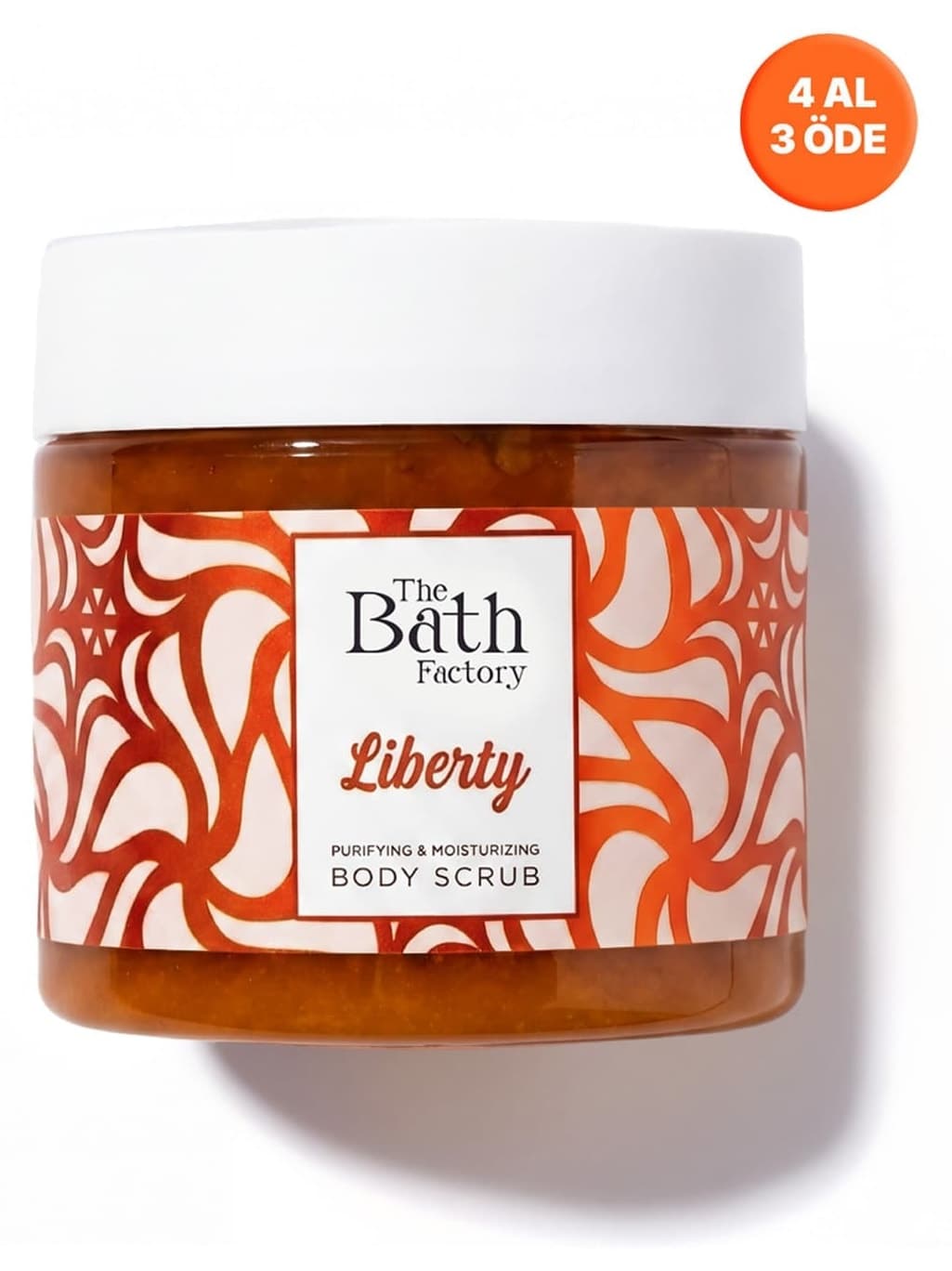 پیلینگ بدن The Bath Factory آبرسان و پاککننده Liberty 300 gr پیلینگ بدن The Bath Factory آبرسان و پاککننده Liberty 300 gr