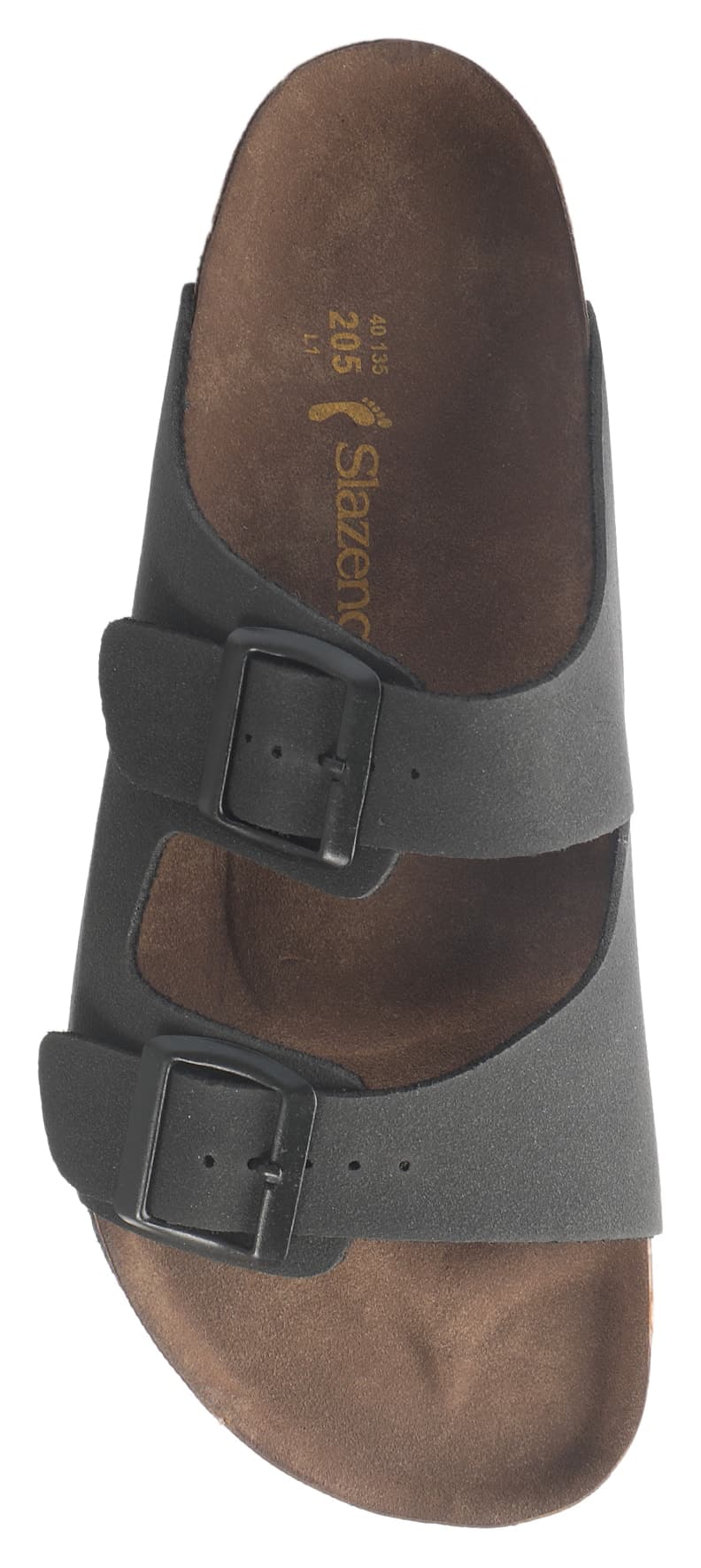 دمپایی مردانه Slazenger نوبوک مشکی مدل LENS دمپایی مردانه Slazenger نوبوک مشکی مدل LENS