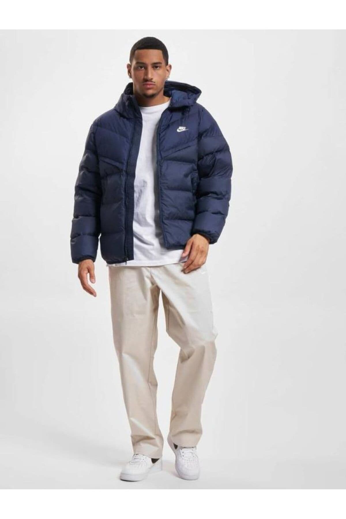کاپشن مردانه Nike پفی سبک PrimaLoft مدل Windrunner Storm-FIT آبی کاپشن مردانه Nike پفی سبک PrimaLoft مدل Windrunner Storm-FIT آبی