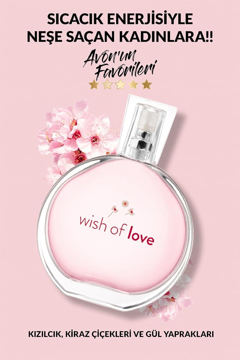 ادو تویلت زنانه AVON Wish Of Love حجم 50 ml ادو تویلت زنانه AVON Wish Of Love حجم 50 ml