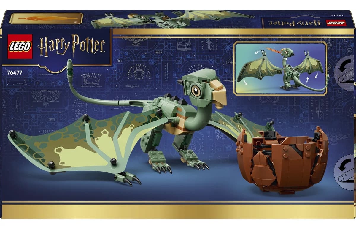 لگو Harry Potter نوربرت بچه اژدهای Hagrid مدل 76477 لگو Harry Potter نوربرت بچه اژدهای Hagrid مدل 76477