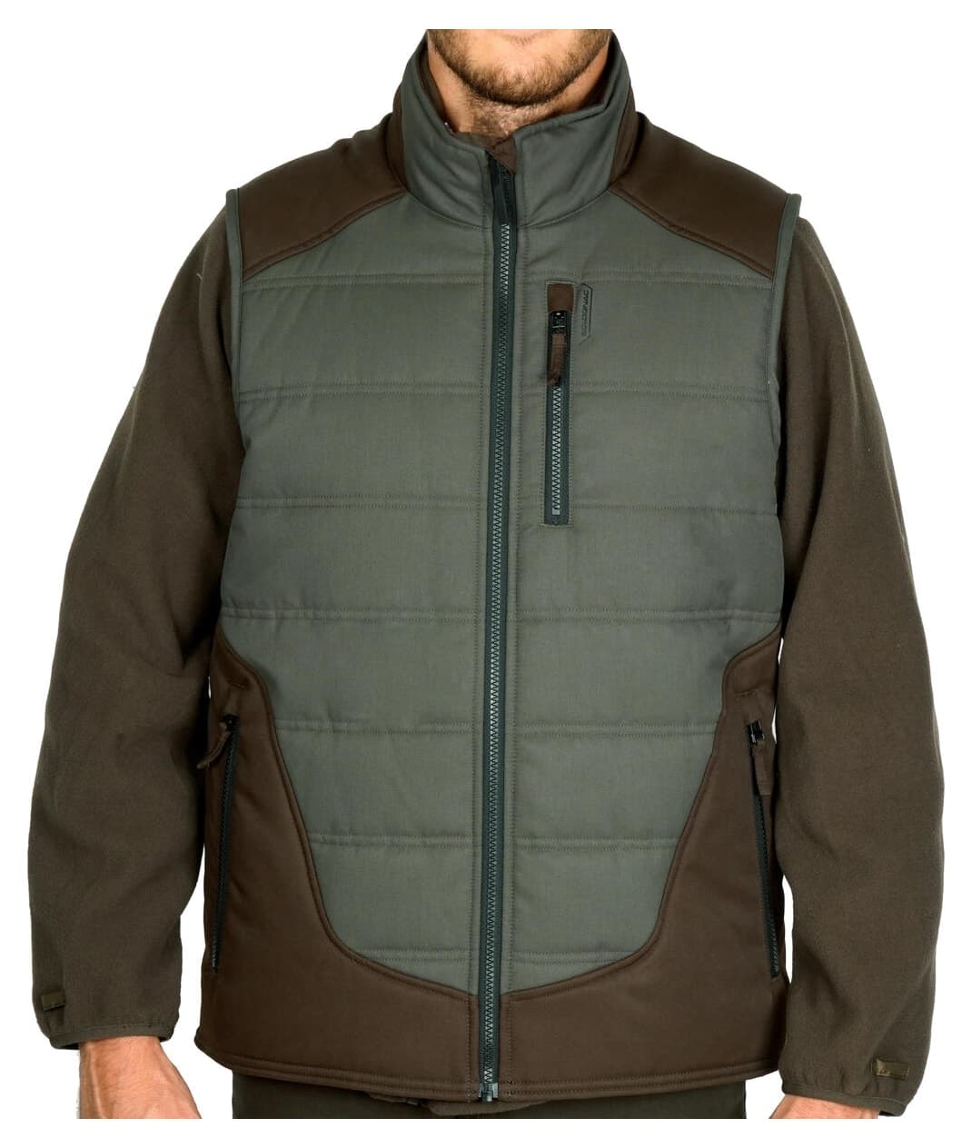 جلیقه مردانه Decathlon Solognac شکار و مشاهده طبیعت سبز مدل 500 جلیقه مردانه Decathlon Solognac شکار و مشاهده طبیعت سبز مدل 500
