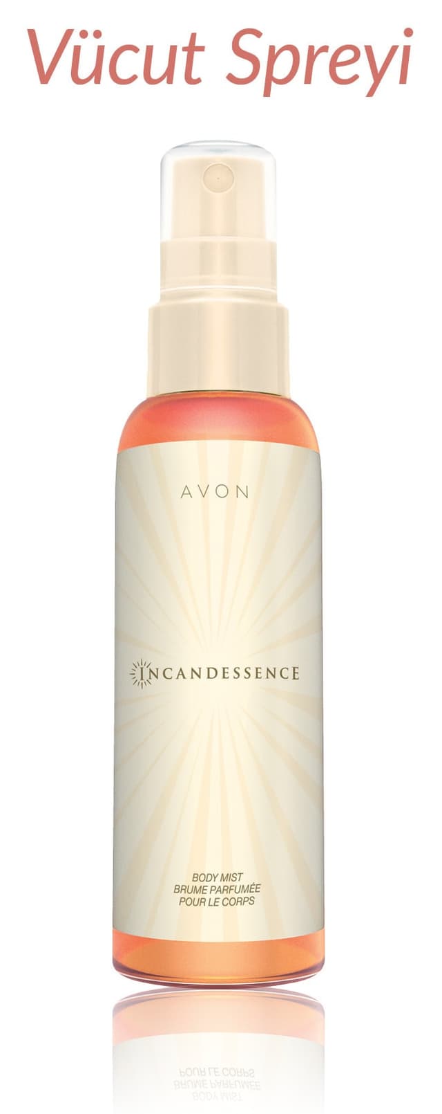 اسپری بدن زنانه Avon Incandessence 100ml اسپری بدن زنانه Avon Incandessence 100ml