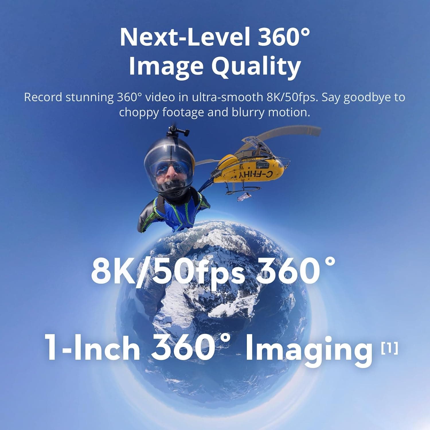 دوربین ۳۶۰ درجه DJI Osmo 360 Adventure Combo با تصویربرداری 1-Inch، ۳ باتری، فیلمبرداری 8K، نسخه امارات با گارانتی رسمی دوربین ۳۶۰ درجه DJI Osmo 360 Adventure Combo با تصویربرداری 1-Inch، ۳ باتری، فیلمبرداری 8K، نسخه امارات با گارانتی رسمی