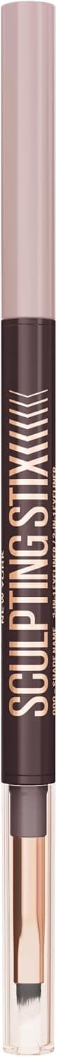 مداد چشم دو سر کانتورینگ MAYBELLINE مدل 015 Smooth Espresso مداد چشم دو سر کانتورینگ MAYBELLINE مدل 015 Smooth Espresso