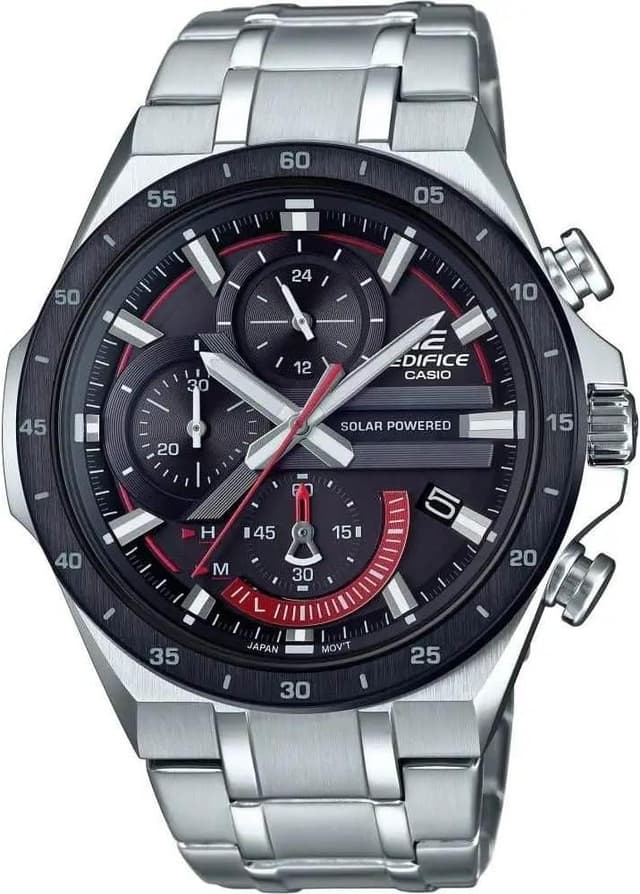 ساعت مچی مردانه Casio Edifice آنالوگ خاکستری-مشکی مدل EQS-920DB-1AVUDF ساعت مچی مردانه Casio Edifice آنالوگ خاکستری-مشکی مدل EQS-920DB-1AVUDF