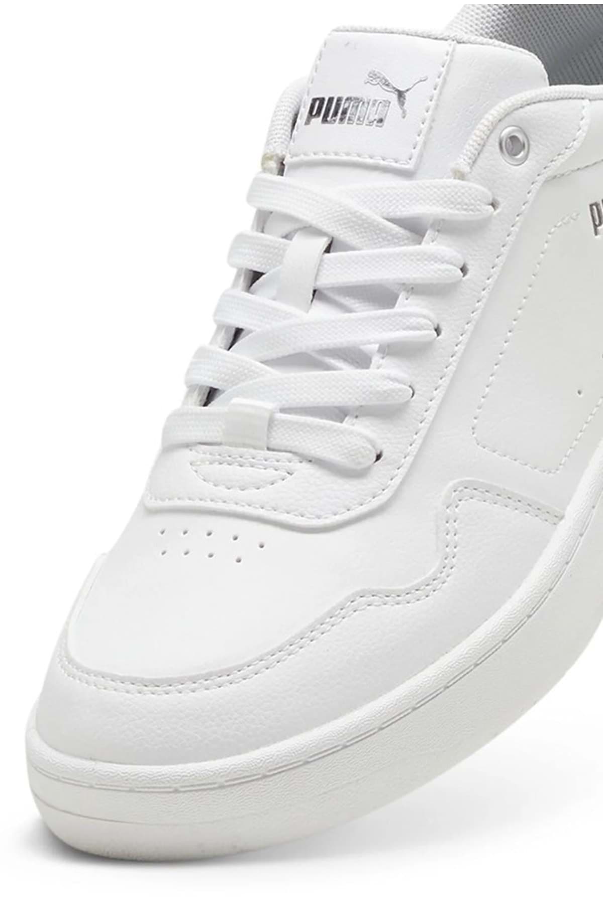 کفش اسپرت یونیسکس Puma سفید مدل Court Classy 395021-01 کفش اسپرت یونیسکس Puma سفید مدل Court Classy 395021-01