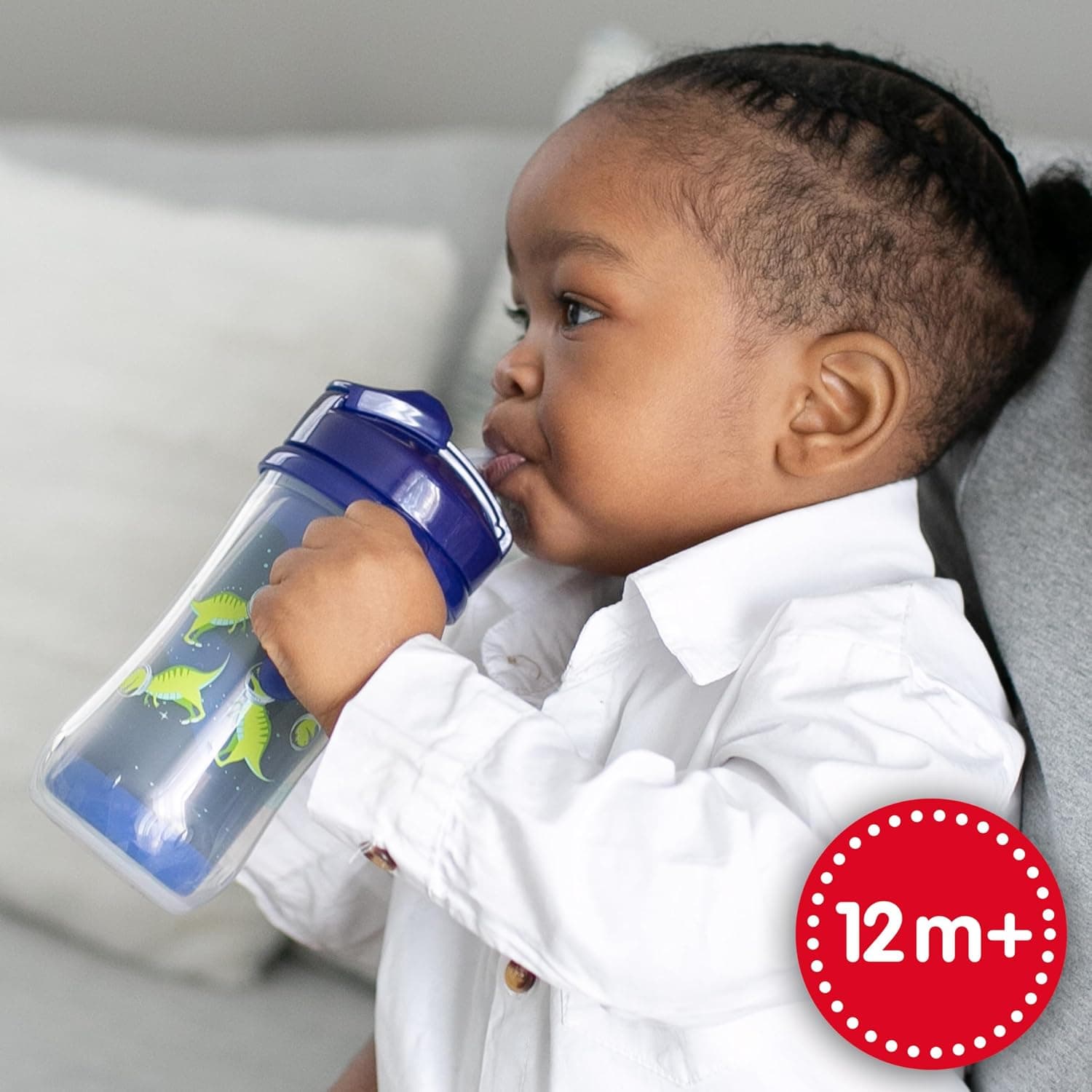 کیت یدکی نی لیوان Dr. Brown's Milestones عایق 10 oz/300 mL بدون BPA 12m+ کیت یدکی نی لیوان Dr. Brown's Milestones عایق 10 oz/300 mL بدون BPA 12m+
