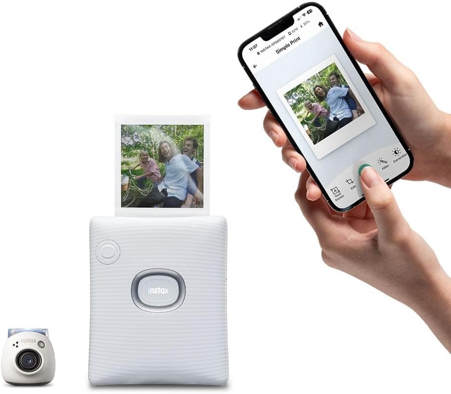 دوربین دیجیتال instax FUJIFILM سفید دوربین دیجیتال instax FUJIFILM سفید