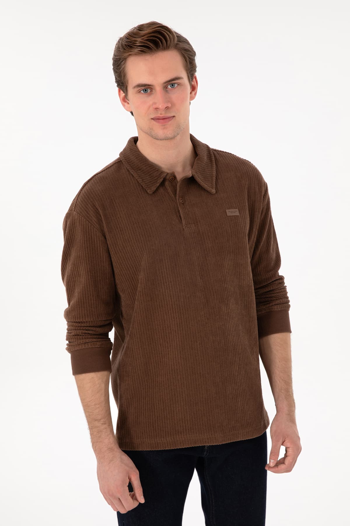 سوئیشرت مردانه U.S. Polo Assn. قهوهای مدل 50290583-VR029 سوئیشرت مردانه U.S. Polo Assn. قهوهای مدل 50290583-VR029