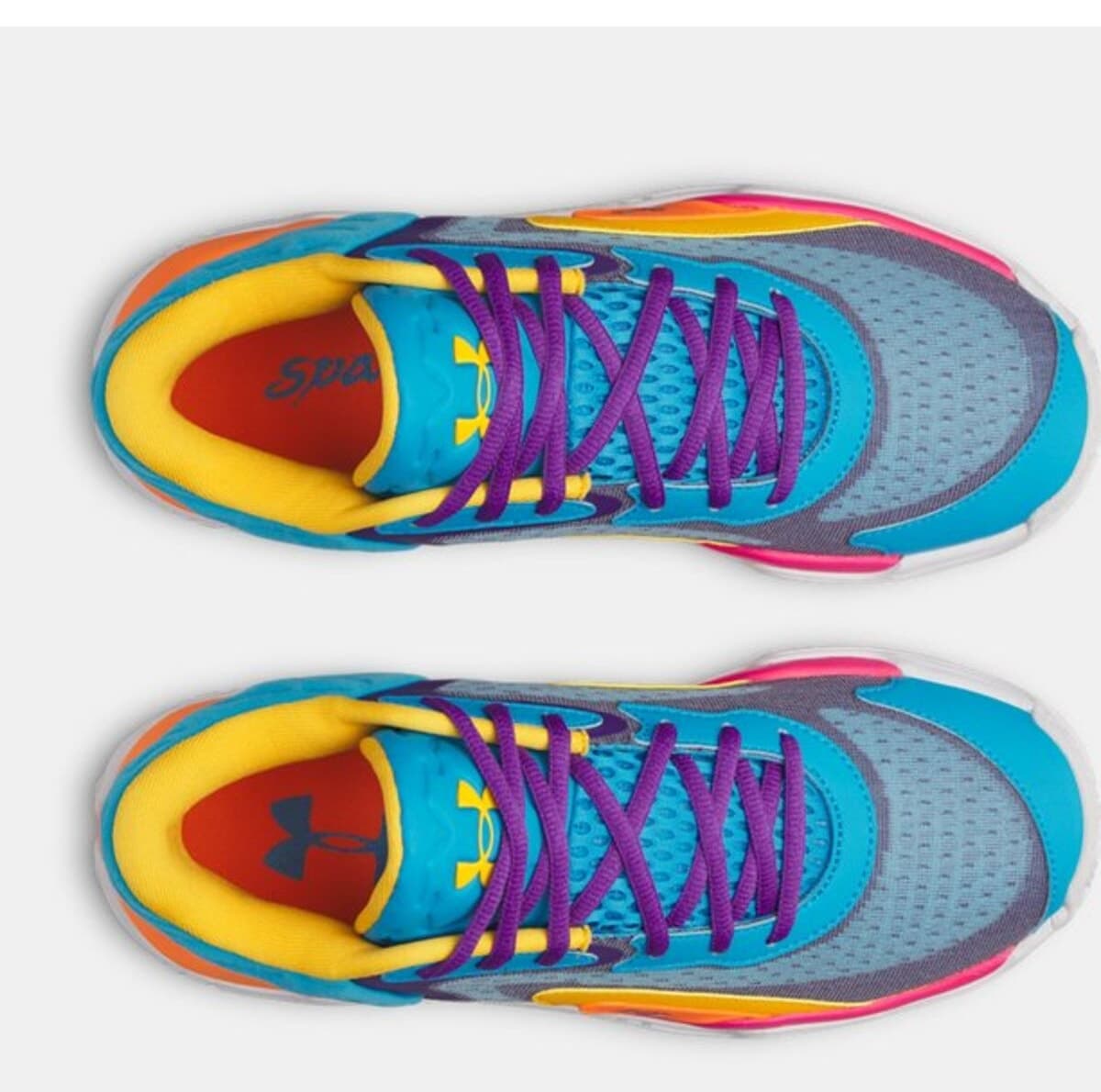 کفش بسکتبال مردانه Under Armour مدل UA Spawn 7 Mid 6000753-419 کفش بسکتبال مردانه Under Armour مدل UA Spawn 7 Mid 6000753-419