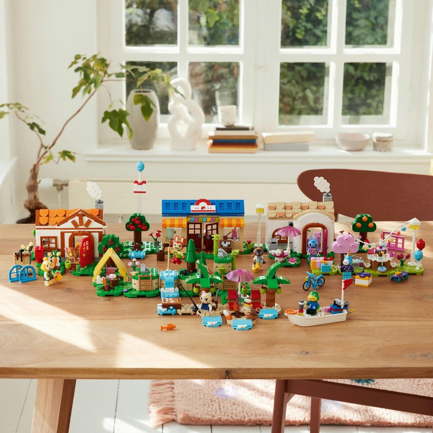 لگو Animal Crossing Isabelle کودکان بازدید از خانه مدل 77049 لگو Animal Crossing Isabelle کودکان بازدید از خانه مدل 77049