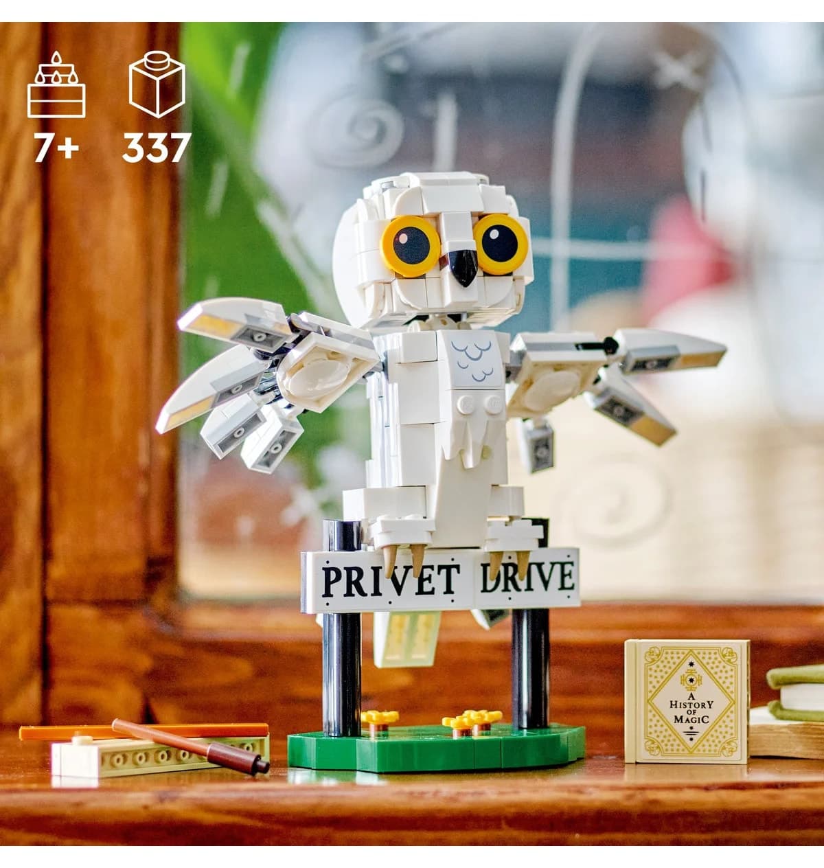 لگو Harry Potter مدل 76425 Hedwig و Privet Drive 4 (337 قطعه) لگو Harry Potter مدل 76425 Hedwig و Privet Drive 4 (337 قطعه)
