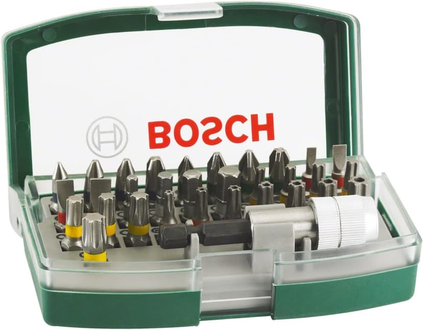 مجموعه بیت پیچگوشتی Bosch ترکیبی با بیتهای رنگبندیشده مدل 2607017063 مجموعه بیت پیچگوشتی Bosch ترکیبی با بیتهای رنگبندیشده مدل 2607017063