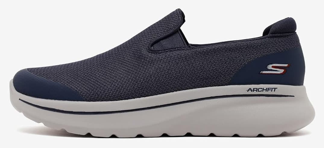 کفش پیادهروی مردانه Skechers Go Walk Arch Fit N-Joy-Talen مدل 217074Tk سرمهای کفش پیادهروی مردانه Skechers Go Walk Arch Fit N-Joy-Talen مدل 217074Tk سرمهای