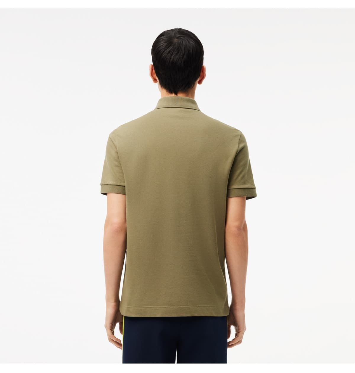 پولو مردانه Lacoste خاکی فیت معمولی مدل Paris پولو مردانه Lacoste خاکی فیت معمولی مدل Paris