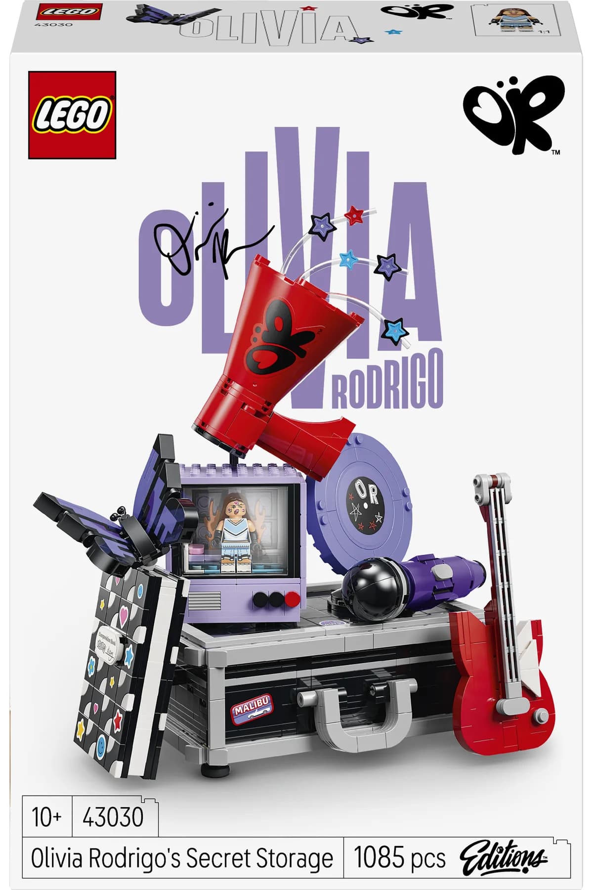 لگو Editions Olivia Rodrigo'nun Gizli Bavulu مدل 43030 با 1085 قطعه لگو Editions Olivia Rodrigo'nun Gizli Bavulu مدل 43030 با 1085 قطعه