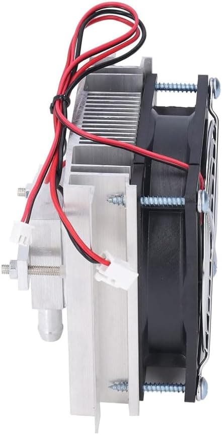 سیستم خنککننده آب ترموالکتریک پلتیر Alkatronik مدل TEC1-12706، 50W، 12V DC، فلزی/پلاستیکی، مشکی/نقرهای سیستم خنککننده آب ترموالکتریک پلتیر Alkatronik مدل TEC1-12706، 50W، 12V DC، فلزی/پلاستیکی، مشکی/نقرهای