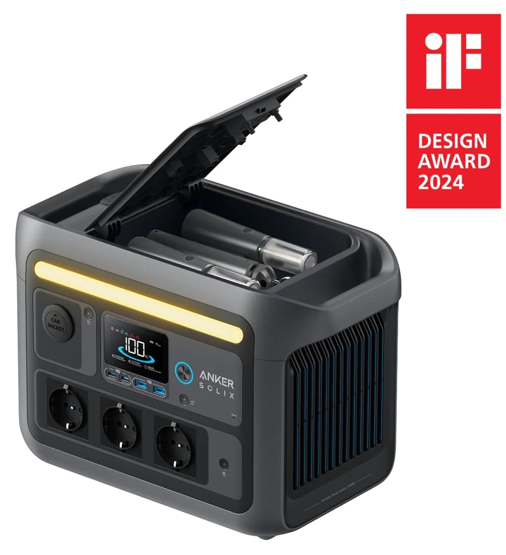 پاور استیشن Anker Solix C800x 768Wh 1200W مدل a1755 پاور استیشن Anker Solix C800x 768Wh 1200W مدل a1755