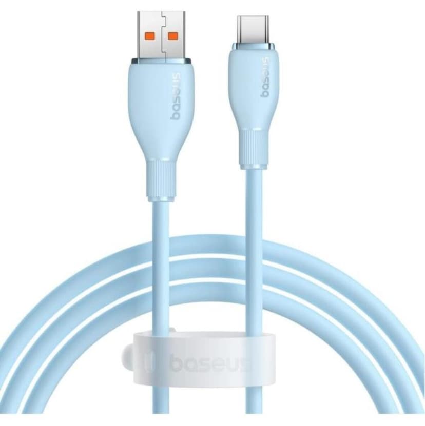 کابل شارژ سریع و دیتا Baseus Pudding USB به USB-C 6A 100W 1,2m کابل شارژ سریع و دیتا Baseus Pudding USB به USB-C 6A 100W 1,2m