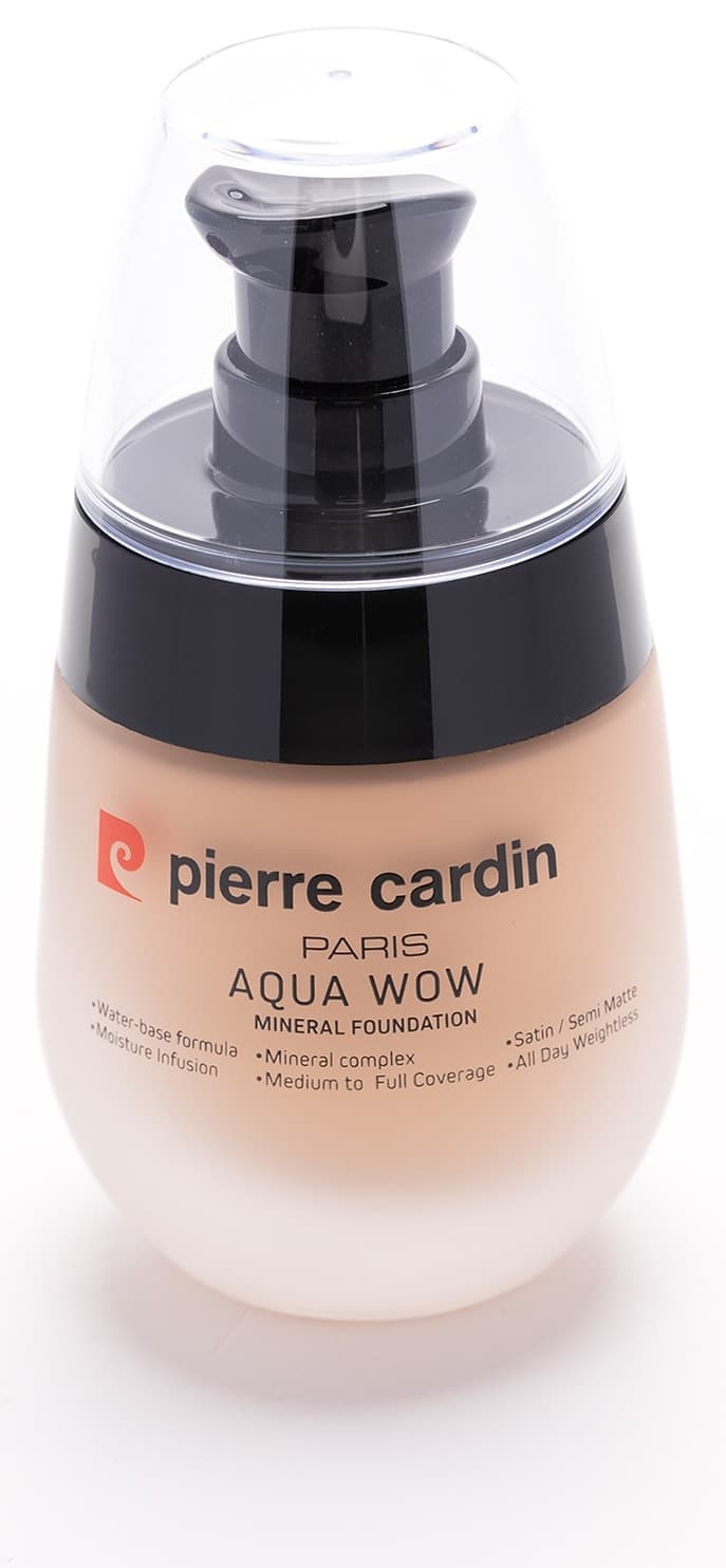 فوندیشن Pierre Cardin Aqua Wow با پایه آبی و مینرال فوندیشن Pierre Cardin Aqua Wow با پایه آبی و مینرال