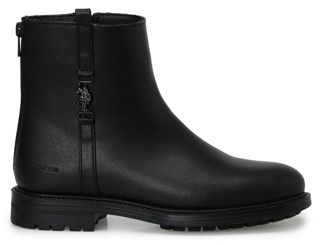 بوت زنانه U.S. Polo Assn. مشکی مدل BELVA بوت زنانه U.S. Polo Assn. مشکی مدل BELVA