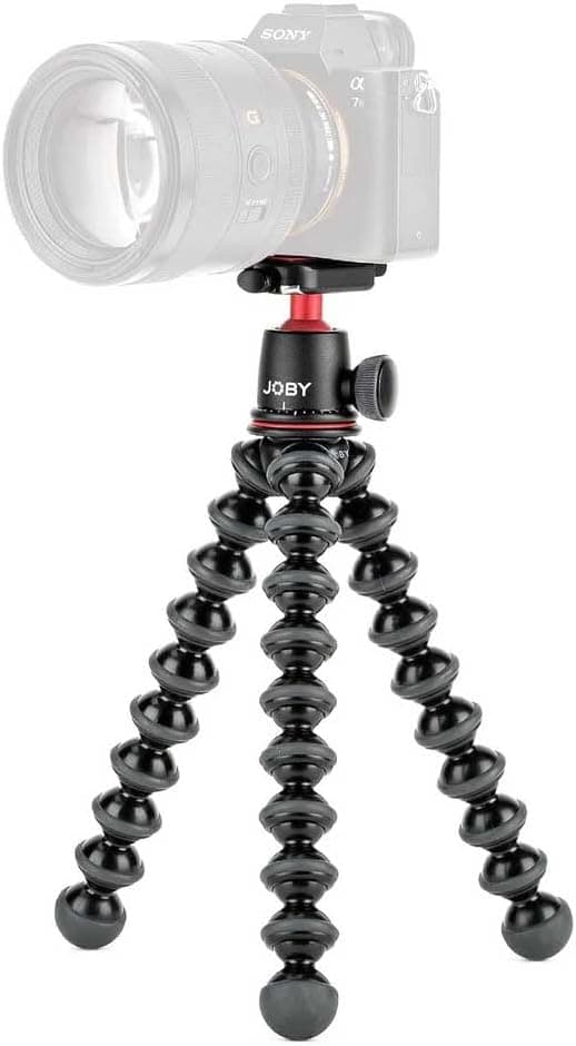 سهپایه دوربین JOBY GorillaPod 3K Kit با هد توپی مدل JB91507-BWW مشکی/ذغالی سهپایه دوربین JOBY GorillaPod 3K Kit با هد توپی مدل JB91507-BWW مشکی/ذغالی