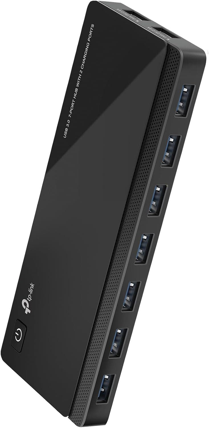 هاب USB برقدار TP-Link ۷ پورت USB 3.0 و ۲ پورت شارژ مدل UH720 هاب USB برقدار TP-Link ۷ پورت USB 3.0 و ۲ پورت شارژ مدل UH720