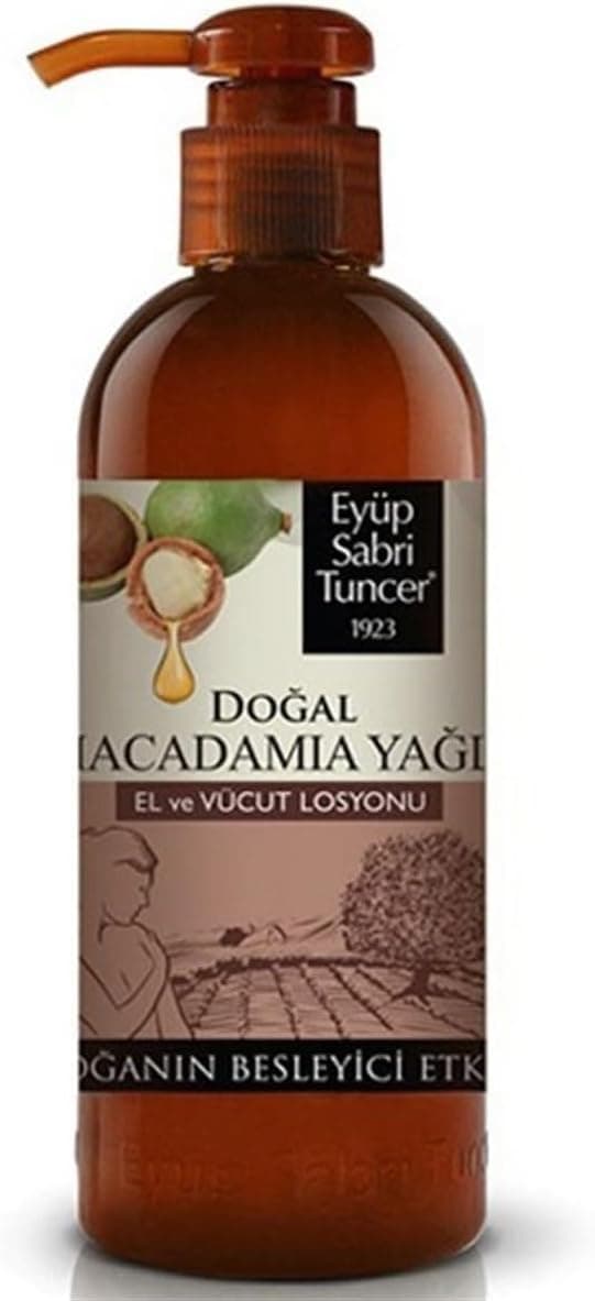لوسیون دست و بدن Eyup Sabri Tuncer با روغن ماکادمیا طبیعی 250 ml لوسیون دست و بدن Eyup Sabri Tuncer با روغن ماکادمیا طبیعی 250 ml