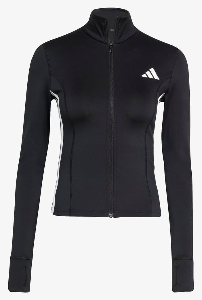 گرمکن ورزشی زنانه adidas Workout Essentials 3-Stripes مشکی گرمکن ورزشی زنانه adidas Workout Essentials 3-Stripes مشکی