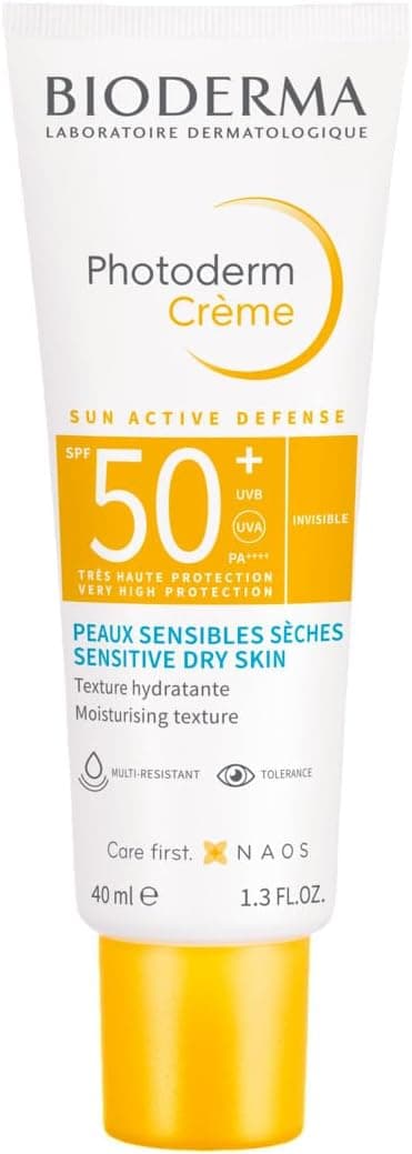 کرم ضد آفتاب صورت Bioderma Photoderm Cream SPF50+ برای پوست خشک 40 ml کرم ضد آفتاب صورت Bioderma Photoderm Cream SPF50+ برای پوست خشک 40 ml