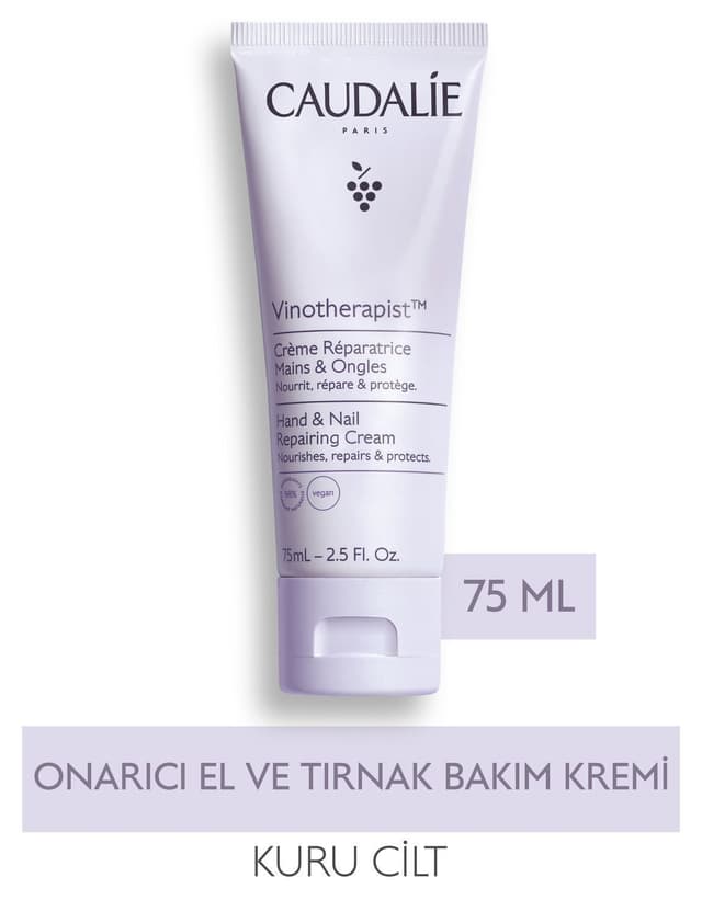 کرم مراقبت از دست و ناخن Caudalie Vinotherapist 75 ml کرم مراقبت از دست و ناخن Caudalie Vinotherapist 75 ml