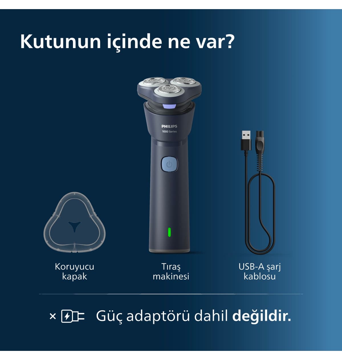 ماشین اصلاح Philips سری 1000 ترو و خشک سرهای سهجهته PowerCut مدل S1885/00 ماشین اصلاح Philips سری 1000 ترو و خشک سرهای سهجهته PowerCut مدل S1885/00
