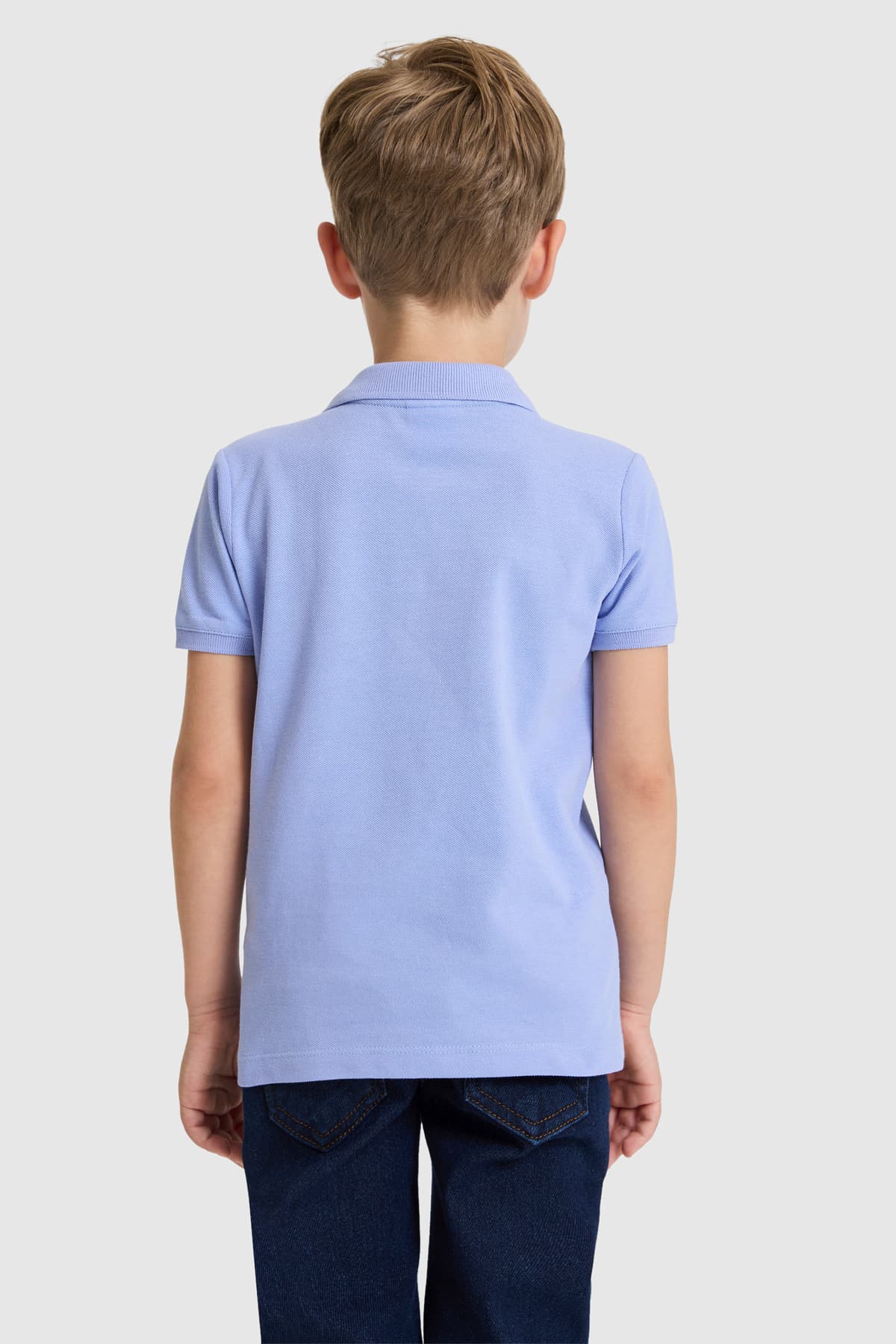 تیشرت پسرانه U.S. Polo Assn. یقه پولو ساده اسطوخودوسی مدل 50325608-VR245 تیشرت پسرانه U.S. Polo Assn. یقه پولو ساده اسطوخودوسی مدل 50325608-VR245