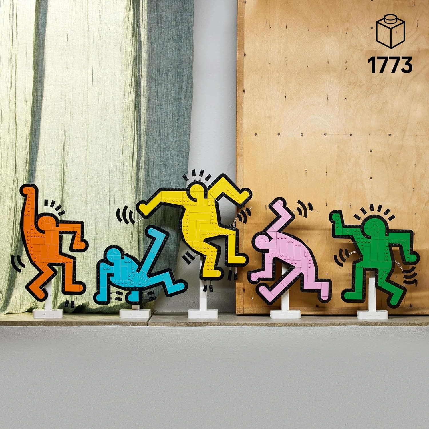 لگو Art Keith Haring فیگورهای رقصان مدل 31216 لگو Art Keith Haring فیگورهای رقصان مدل 31216
