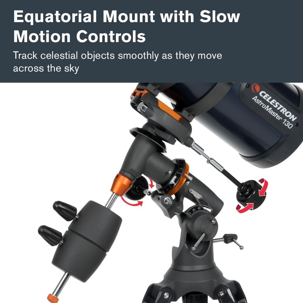 تلسکوپ Celestron AstroMaster مدل 130EQ-MD CL 31051 تلسکوپ Celestron AstroMaster مدل 130EQ-MD CL 31051