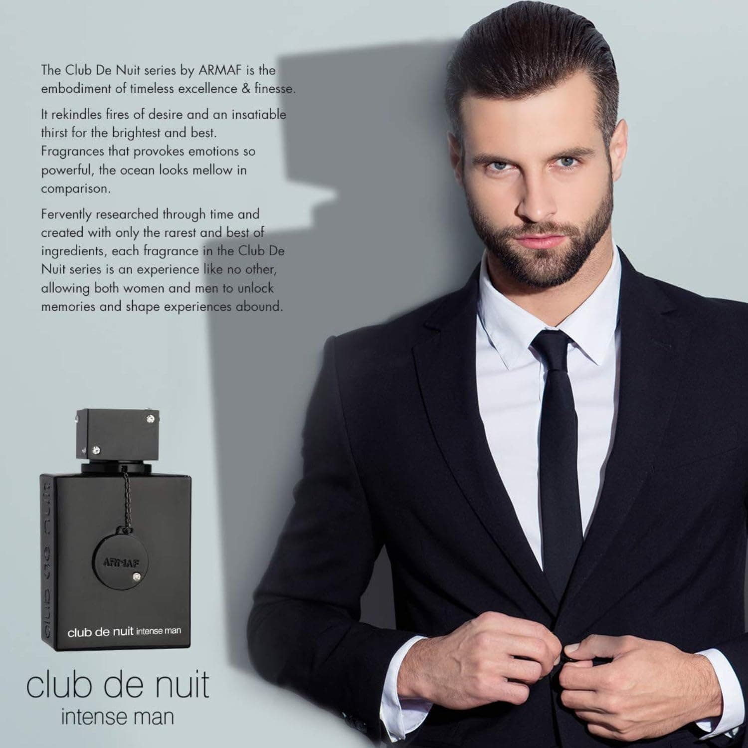 عطر ادو تویلت مردانه ARMAF Club de Nuit Intense Man 105ml مشکی عطر ادو تویلت مردانه ARMAF Club de Nuit Intense Man 105ml مشکی