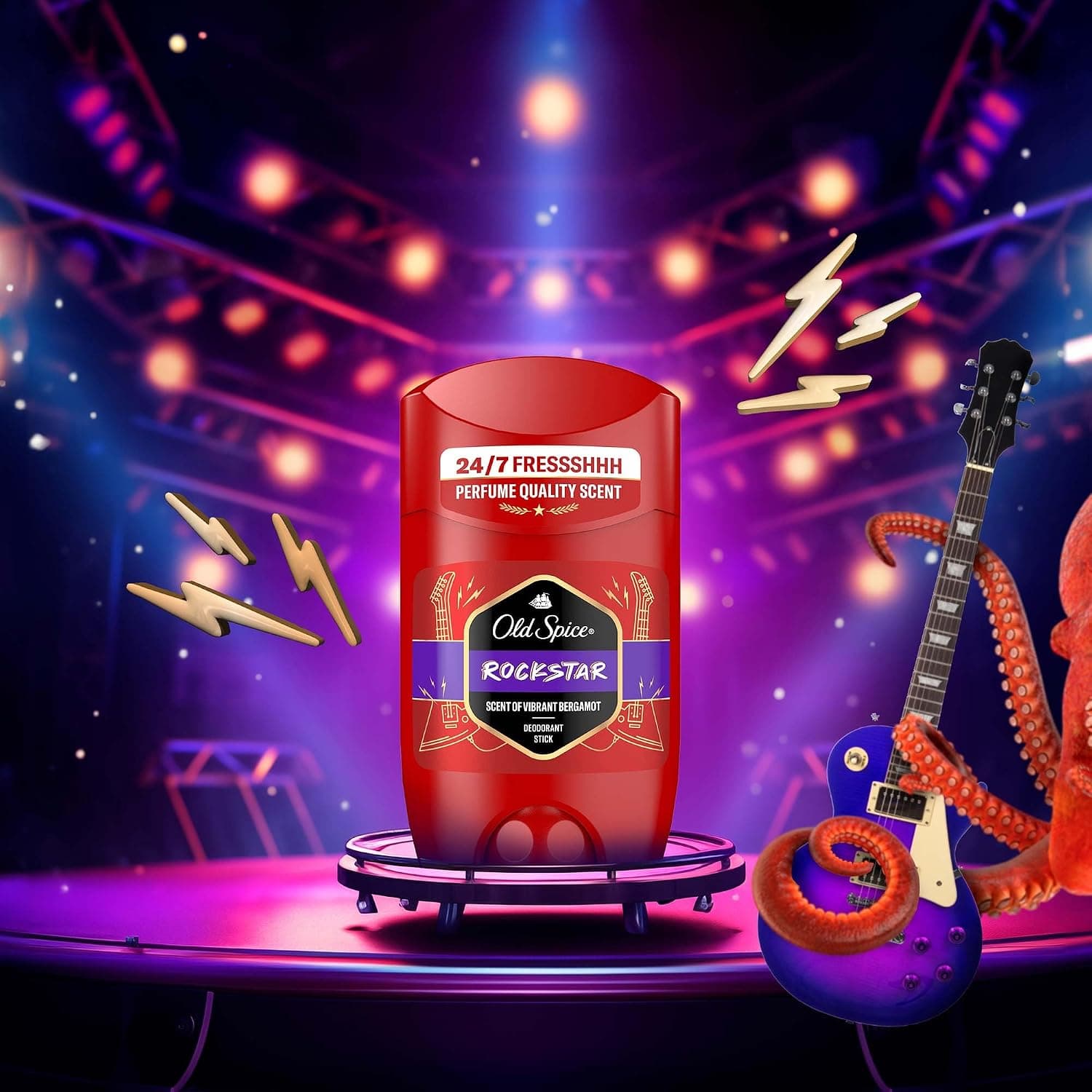 استیک دئودورانت مردانه Old Spice Rockstar 50 ml استیک دئودورانت مردانه Old Spice Rockstar 50 ml