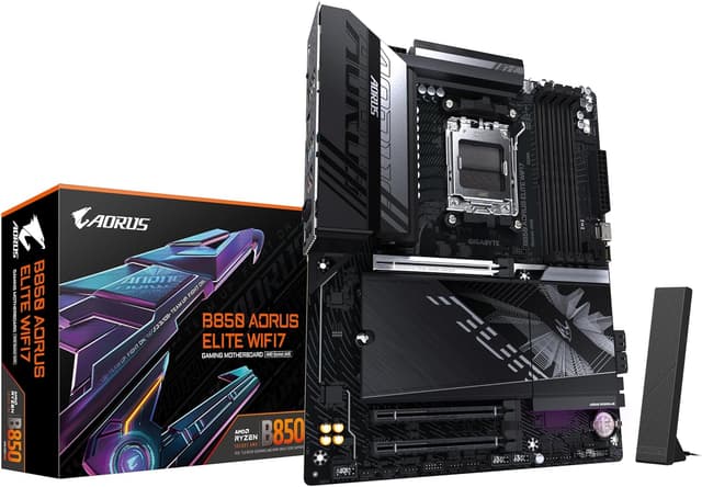 مادربرد GIGABYTE AM5 ATX مدل B850 A ELITE WF7 مادربرد GIGABYTE AM5 ATX مدل B850 A ELITE WF7